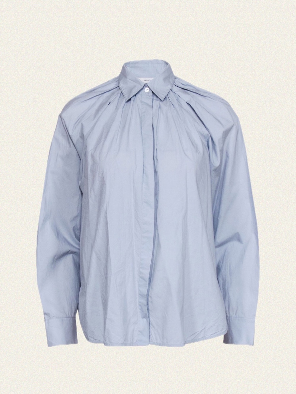 Rebecca Taylor Raglan-Sleeve Poplin Blouse